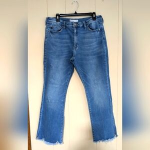 KanCan Bootcut High Rise Jeans Womens Size 32 Frayed Trendy